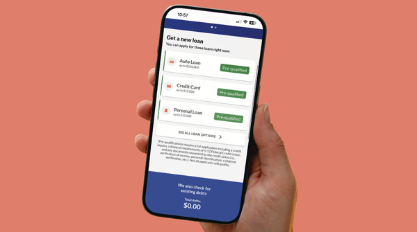 Phone with pre-qualified offers.