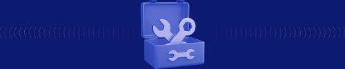 3d icon of a toolbox