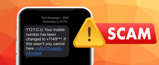 Dial lock on a yellow background.