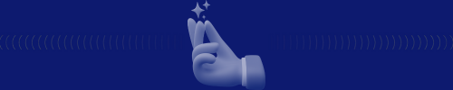 Icon of hand snapping with sparkles.