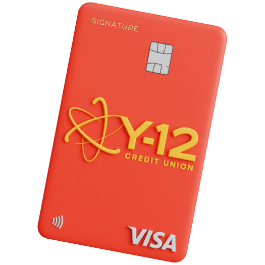 3D Icon of A Visa Signature Rewards Credit Card