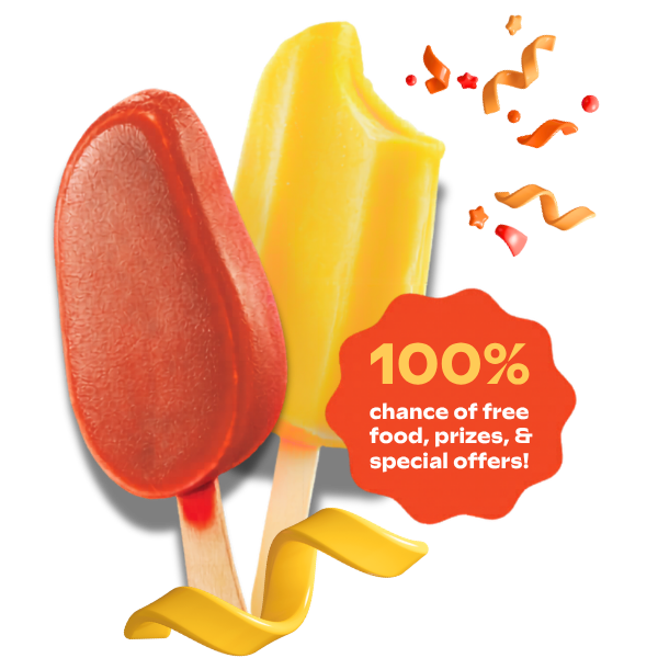 Popsicles with Confetti